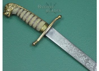 British 1856 Pattern Victorian Naval Midshipmans Dirk. #2411001 #7