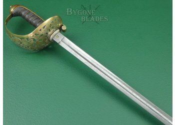 British 1857 Pattern Royal Engineer Officers Sword. Benjamin Thurkle. #2207013 #7