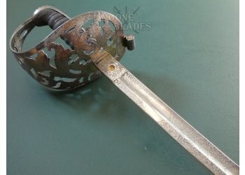 British 1857 pattern Royal Engineers Sword. Firmin &amp; Sons 1857-1860 #7