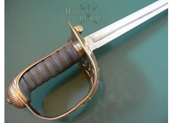 British Victorian 1857 Pattern Royal Engineers Sword #8