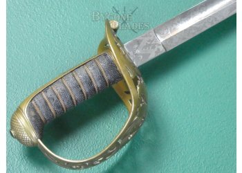 British 1857 Pattern Royal Engineer Submarine Miners Staff Sergeants Sword. #2509005 #9