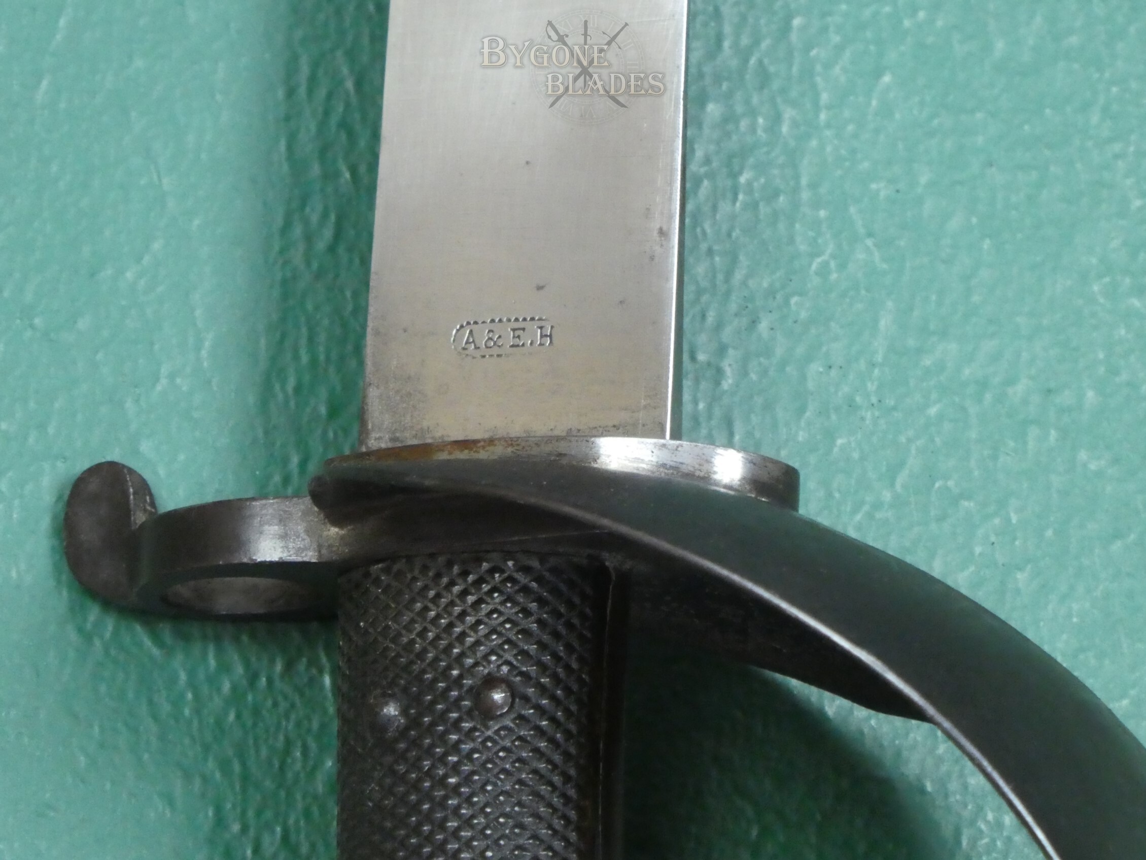 British 1859 Mk II Naval Cutlass Bayonet. #2407021 #13