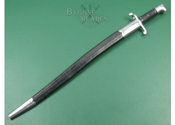 British 1860 Martini Henry Yataghan Sword Bayonet. Berkshire Regiment. #2211010 #4