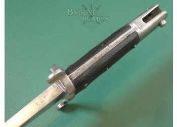 British 1860 Pattern Martini Henry Yataghan Sword Bayonet. Reeves #14