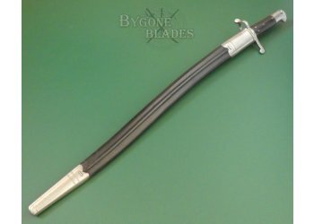 British 1860 Pattern Martini Henry Yataghan Sword Bayonet. Reeves #4