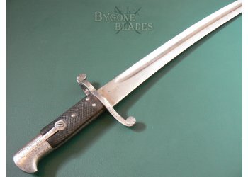 British 1860 Pattern Martini Henry Yataghan Sword Bayonet #6