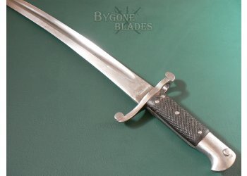 British 1860 Pattern Martini Henry Yataghan Sword Bayonet #7
