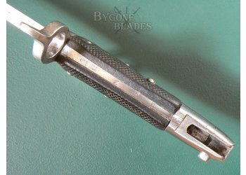 British 1860 Pattern Martini Henry Yataghan Sword Bayonet #9