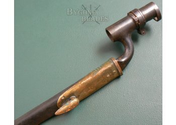 British 1876 pattern Martini Henry Socket Bayonet. Zulu Wars #12