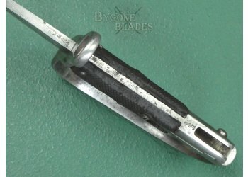 British 1879 Martini-Henry Artillery Carbine Sawtooth Sword Bayonet. #2603006 #13
