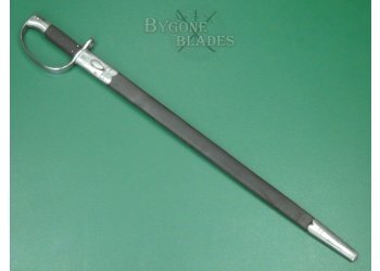 British 1879 Martini-Henry Artillery Carbine Sawtooth Sword Bayonet. #2603006 #3