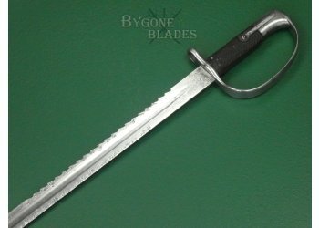 British 1879 Martini-Henry Artillery Carbine Sawtooth Sword Bayonet. #2603006 #8