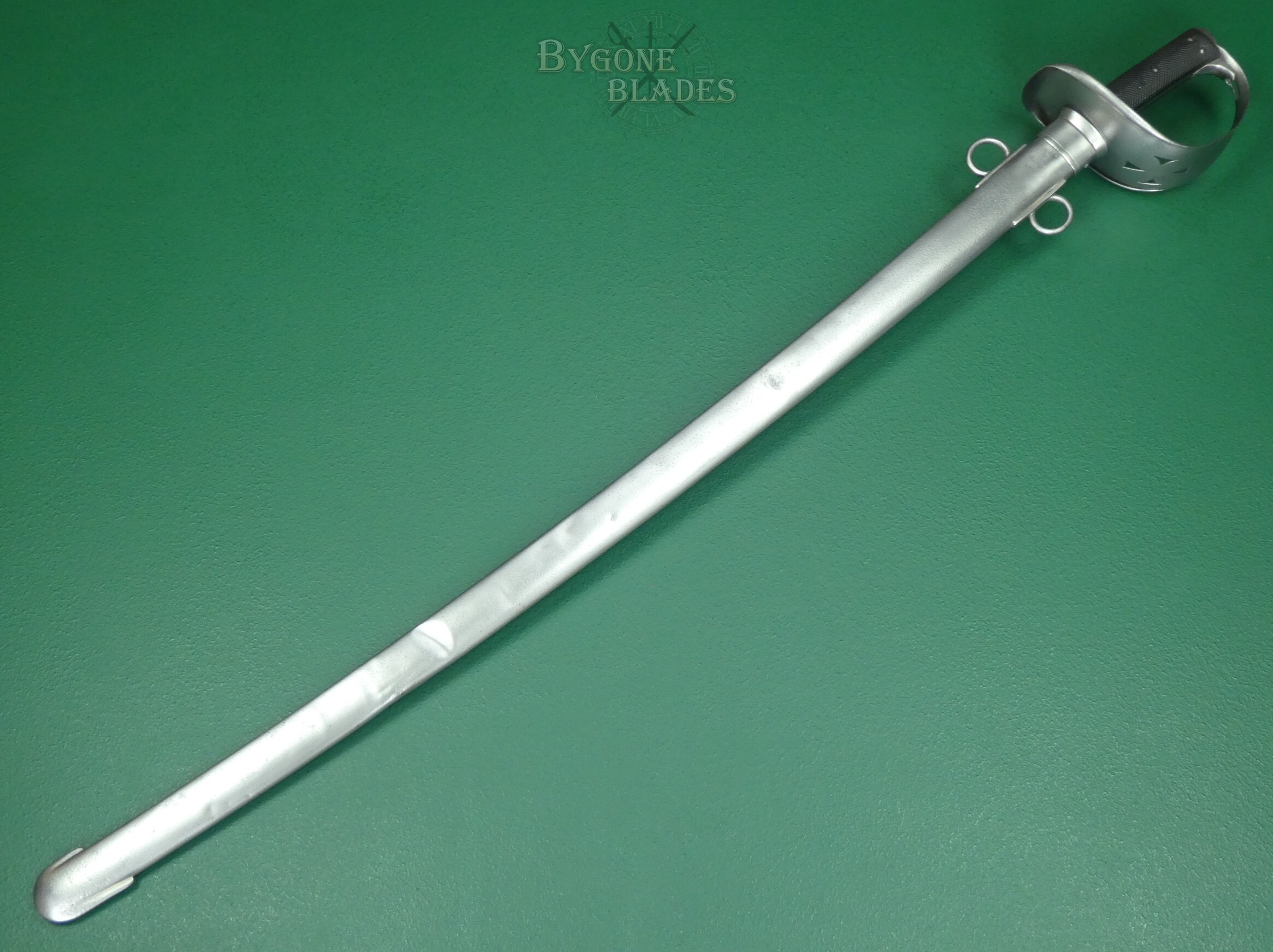 British 1885 Cavalry Troopers Sword. Royal Buckinghamshire YC. #2606007 #4