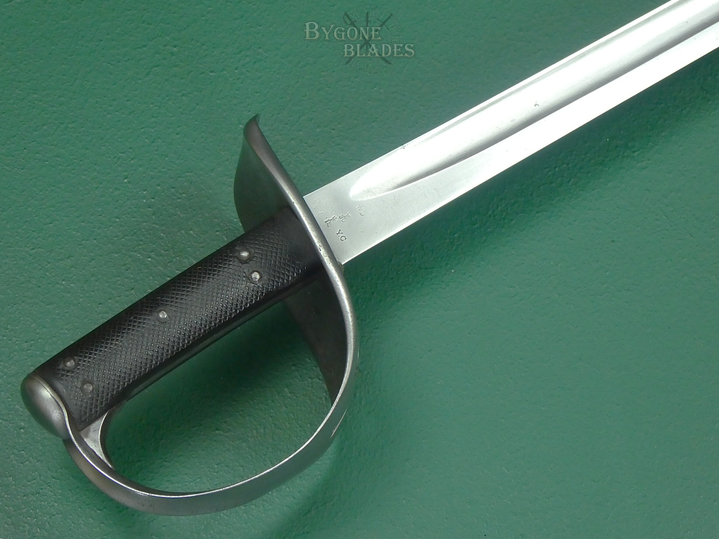 British 1885 Cavalry Troopers Sword. Royal Buckinghamshire YC. #2606007 #9