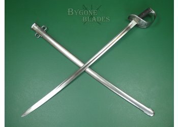 British 1885 Pattern Cavalry Troopers Sword. Lothian &amp; Berwickshire Yeomanry Cavalry. #2410029 #2