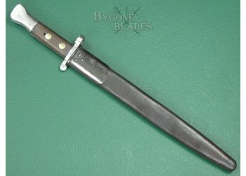 British 1888 Mk 1 Type II Bayonet. Navy Issue. Wilkinson. #2507002 #3