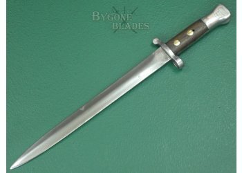 British 1888 Mk 1 Type II Bayonet. Navy Issue. Wilkinson. #2507002 #6