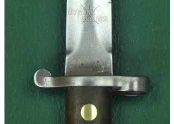 British 1888 Mk 1 Type II Bayonet. Navy Issue. Wilkinson. #2507002 #9