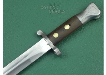 British 1888 Mk 1 Type II Lee Metford Bayonet. Matching Scabbard. #2312012 #8