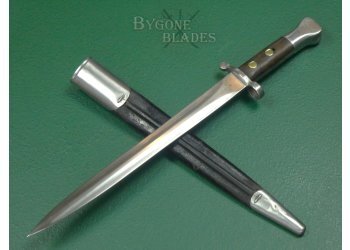 British 1888 Mk 1 Type II Lee-Metford Bayonet. Royal Navy Issue. #2507001 #2
