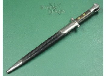 British 1888 Mk 1 Type II Lee-Metford Bayonet. Royal Navy Issue. #2507001 #4