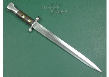 British 1888 Mk 1 Type II Lee-Metford Bayonet. Royal Navy Issue. #2507001 #5