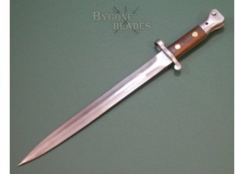 British 1888 Mk II Lee Metford Bayonet. The Sherwood Foresters. Matching Scabbard #6