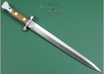British 1888 Mk II Pattern Lee Enfield Bayonet.  Wilkinson 1902. #2201013  #4