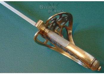 British 1889 Pattern Staff Sergeants Sword. Unit Marked #8