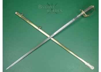 British 1892 pattern piquet weight sword