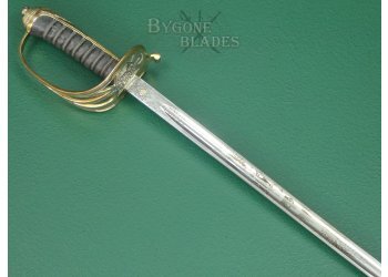 British 1892 Pattern Field Officers Piquet Weight Sword. #2404008 #7