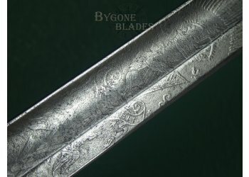 British 1896 Pattern 5th Royal Irish Lancers Sword. Cpt. V. Vallance. #2405001 #17