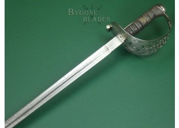 British 1896 Pattern 5th Royal Irish Lancers Sword. Cpt. V. Vallance. #2405001 #8