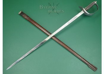 British 1897 Pattern Sword. Lt. Horsley. 4th Btn. North Staffordshire Reg. WW1. #2405010 #2
