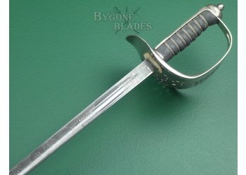 British 1897 Pattern Sword. Rare King Edward VIII Cypher #8
