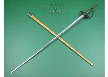 18th century cut steel hilt small sword