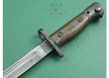 British 1907 Pattern Bayonet. 1908 London Scottish #8
