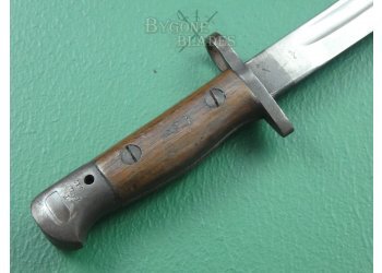 British 1907 Pattern Bayonet. 1908 London Scottish #9
