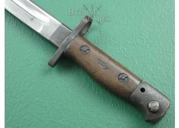 British 1907 Pattern Bayonet. 1908 London Scottish #10