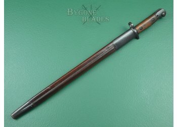 British 1907 Pattern Bayonet. Chapman 1915. Scarce G.G. Bussey &amp; Co. Scabbard. #2202006 #4
