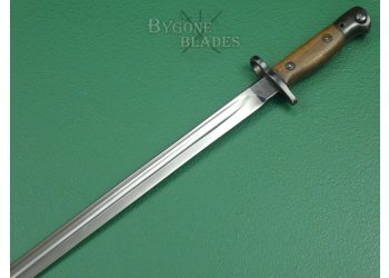 British 1907 Pattern Bayonet. Hooked Quillon Removed. EFD 1910. #2302012 #8