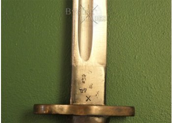 British 1907 Pattern Bayonet. Incorrectly Date Stamped. Wilkinson Pall Mall #12