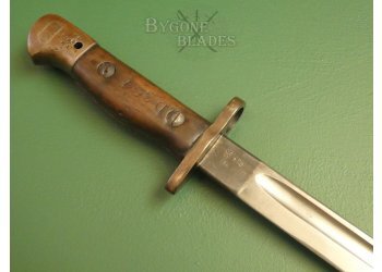 British 1907 Pattern Bayonet. Incorrectly Date Stamped. Wilkinson Pall Mall #7