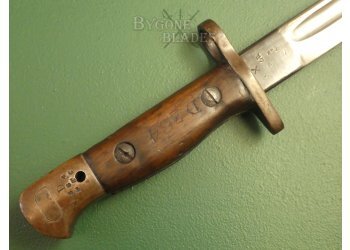 British 1907 Pattern Bayonet. Incorrectly Date Stamped. Wilkinson Pall Mall #9
