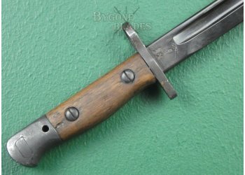 British 1907 Pattern Bayonet. Remington October 1915. #2202005 #9