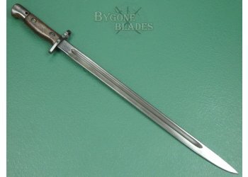 British 1907 Pattern Bayonet. Royal West Kent Regiment. Sanderson 1918. #2410005 #5