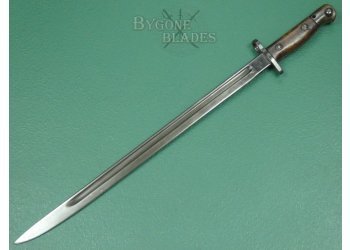British 1907 Pattern Bayonet. Royal West Kent Regiment. Sanderson 1918. #2410005 #6