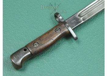 British 1907 Pattern Bayonet. Royal West Kent Regiment. Sanderson 1918. #2410005 #9