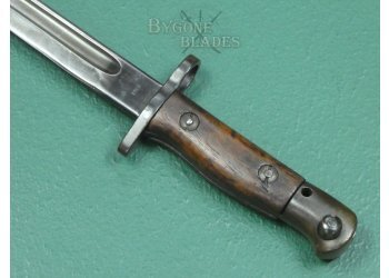 British 1907 Pattern Bayonet. Royal West Kent Regiment. Sanderson 1918. #2410005 #10