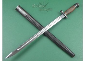 1907 pattern bayonet double seamed scabbard
